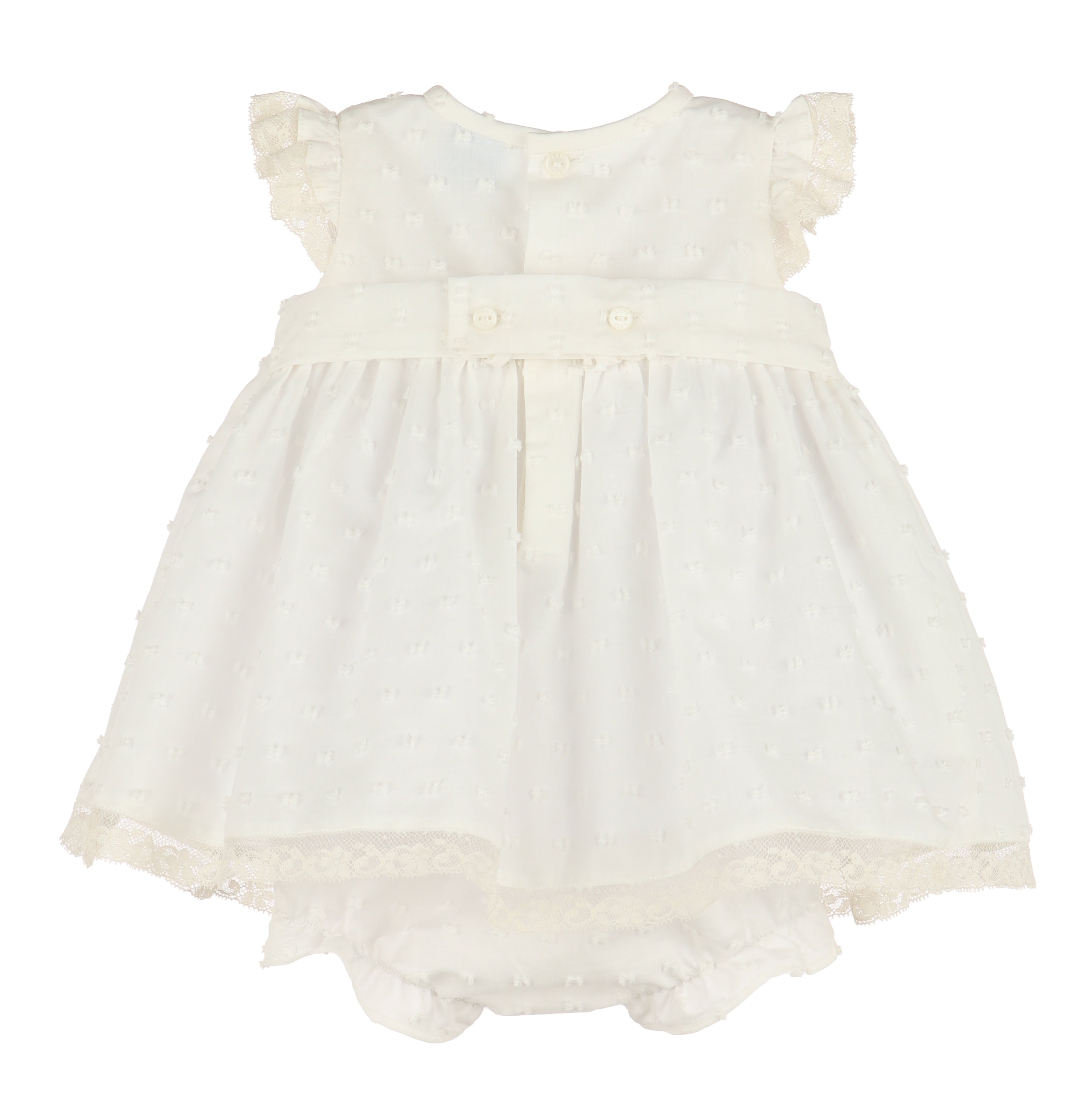 Swiss Floral Lace Dress